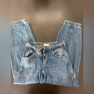 Free People Loren Barrel Jeans